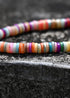 Collar bohemio, gargantilla de cuentas de semillas, concha de colores